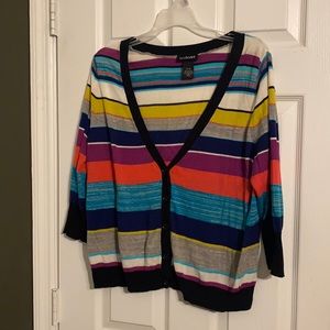 Striped Cardigan from Lane Bryant